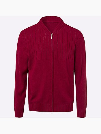 Gilet motif tricoté délicat - taille standard - moda vilona