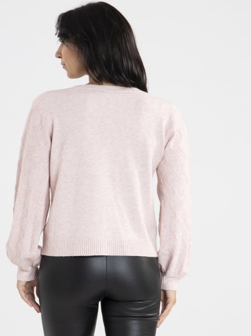 Gilet Nael Rose | Gerard Pasquier - Kiabi