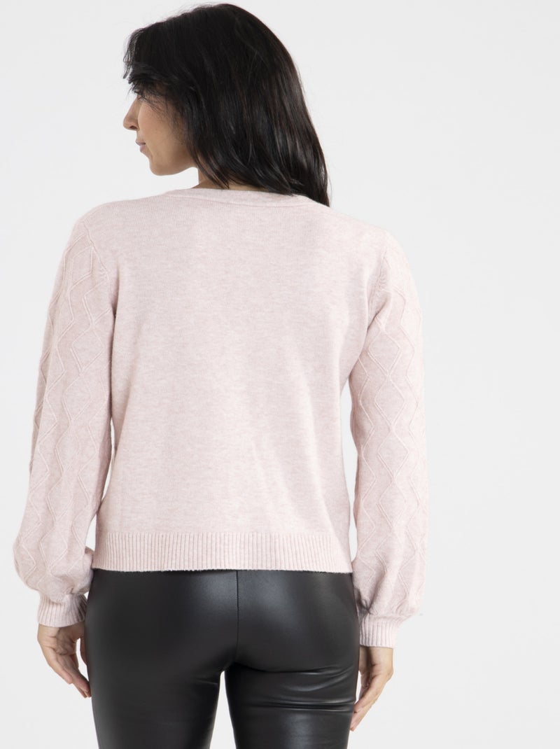 Gilet Nael Rose | Gerard Pasquier Rose - Kiabi