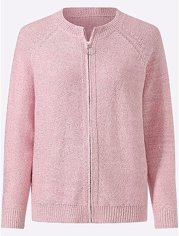 Gilet orné de paillettes brillantes - taille standard - helline