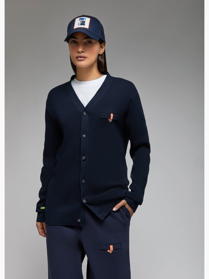 Gilet osa  femme - sae paris Bleu - Kiabi