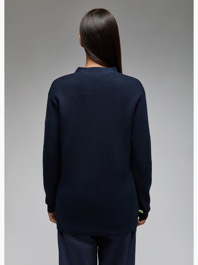 Gilet osa  femme - sae paris Bleu - Kiabi