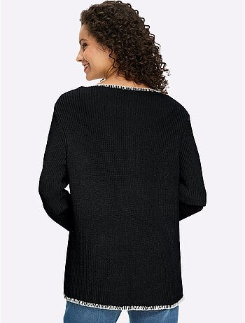 Gilet Ourlets Et Bords Piqués - Taille Standard - Helline