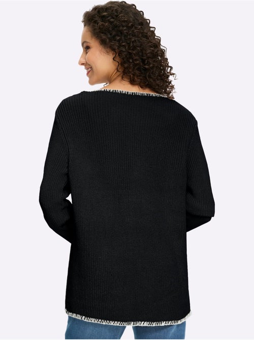 Gilet Ourlets Et Bords Piqués - Taille Standard - Helline - Kiabi Gilet Ourlets Et Bords Piqués - Taille Standard - Helline - Kiabi