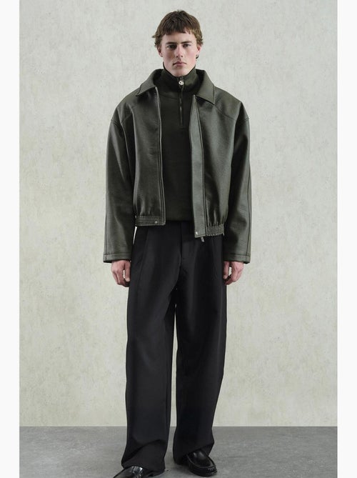 Gilet oversize en similicuir avec fermeture éclair giesto - Kiabi Gilet oversize en similicuir avec fermeture éclair giesto - Kiabi
