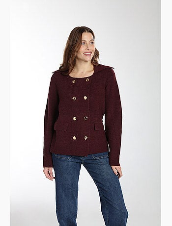 Gilet Oxyd | Gerard Pasquier Avec Col Vareuse | Gerard Pasquier