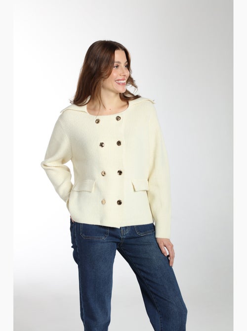 Gilet Oxyd  | Gerard Pasquier Avec Col Vareuse | Gerard Pasquier - Kiabi