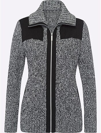 Gilet Poches Raglan - Taille Longue - Moda Vilona