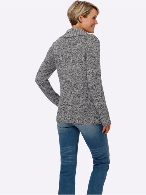 Gilet Poches Raglan - Taille Longue - Moda Vilona - Kiabi