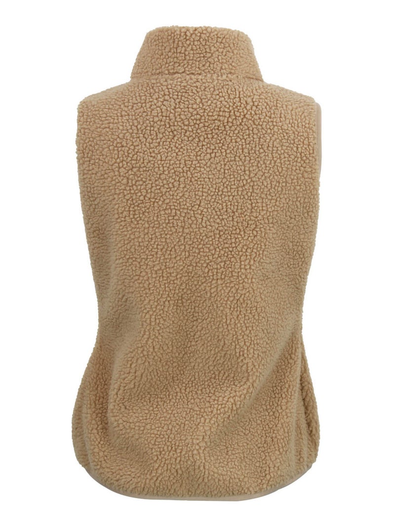Gilet polaire ABEILLE - PEAK MOUNTAIN Beige - Kiabi