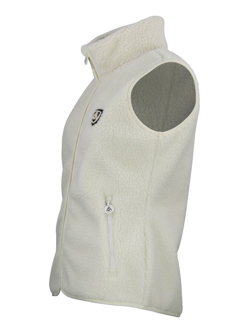 Gilet polaire ABEILLE - PEAK MOUNTAIN Ecru - Kiabi