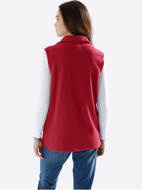 Gilet polaire avec col montant et poches pratiques - Taille standard - Moda Vilona - Kiabi Gilet polaire avec col montant et poches pratiques - Taille standard - Moda Vilona - Kiabi