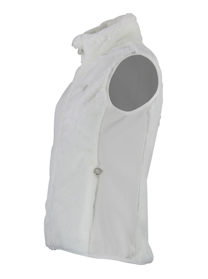 Gilet polaire AVRIL - PEAK MOUNTAIN Ecru - Kiabi