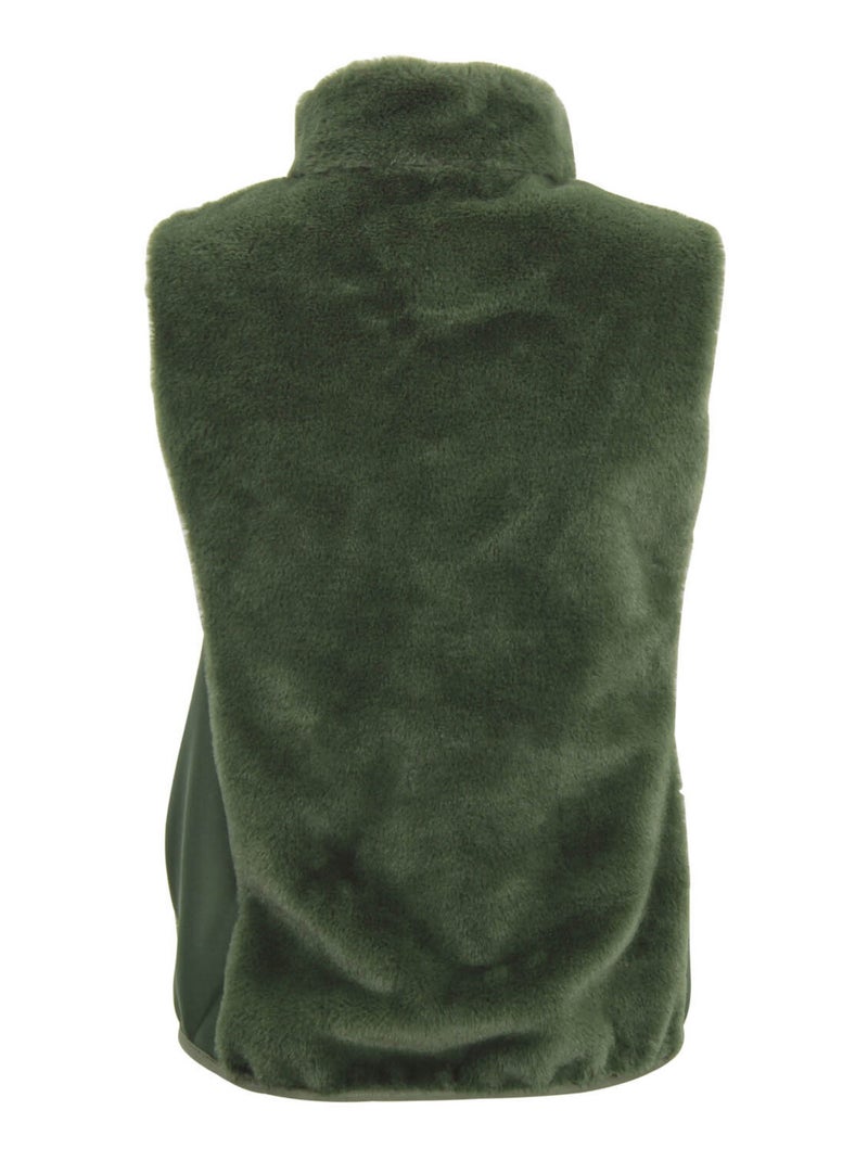 Gilet polaire AVRIL - PEAK MOUNTAIN Kaki - Kiabi