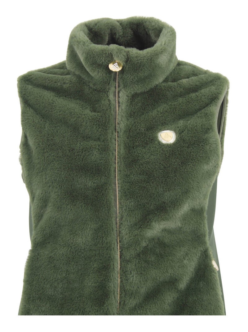 Gilet polaire AVRIL - PEAK MOUNTAIN Kaki - Kiabi
