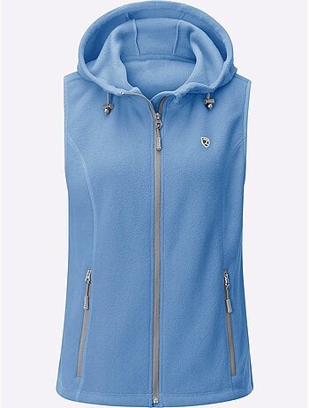 Gilet Polaire Capuche Avec Coulisse Et Lien à Nouer - Taille Standard - Witt