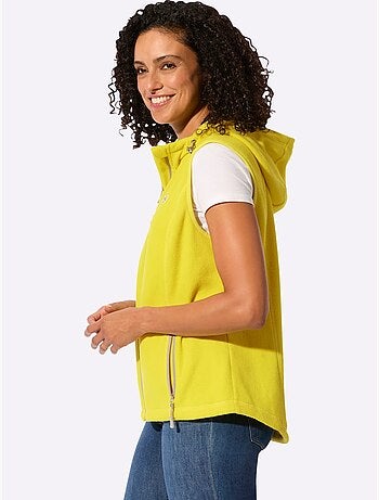 Gilet Polaire Capuche Avec Coulisse Et Lien à Nouer - Taille Standard - Witt