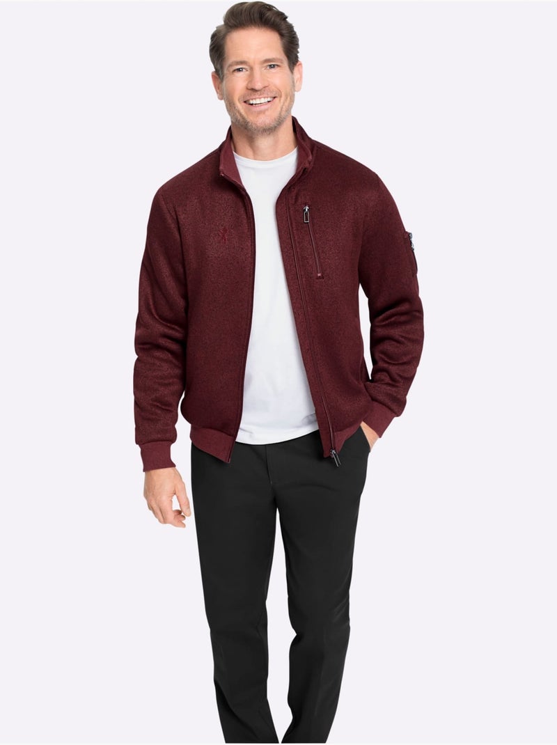 Gilet Polaire Doublure Polaire Extra Douce - Taille Standard - Witt Rouge foncé - Kiabi