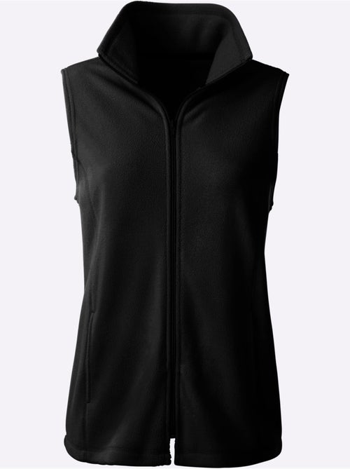 Gilet polaire doux à col montant avec poches princesses - Taille standard - Moda Vilona - Kiabi Gilet polaire doux à col montant avec poches princesses - Taille standard - Moda Vilona - Kiabi