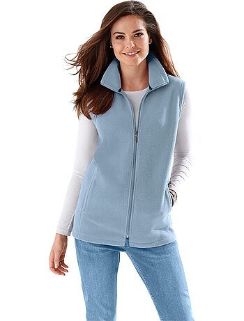 Gilet Polaire Traitement Contre Les Bouloches - Taille Standard - Moda Vilona