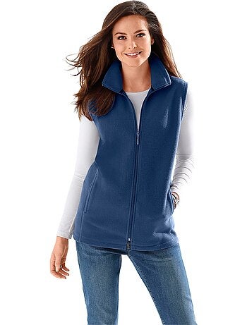 Gilet Polaire Traitement Contre Les Bouloches - Taille Standard - Moda Vilona