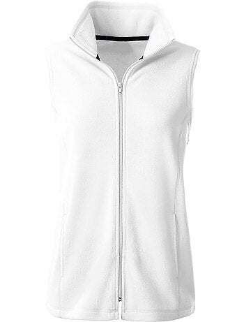 Gilet Polaire Traitement Contre Les Bouloches - Taille Standard - Moda Vilona