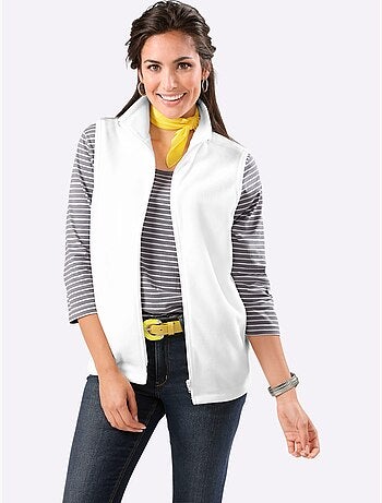 Gilet Polaire Traitement Contre Les Bouloches - Taille Standard - Moda Vilona