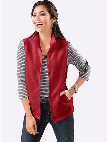 Gilet Polaire Traitement Contre Les Bouloches - Taille Standard - Moda Vilona