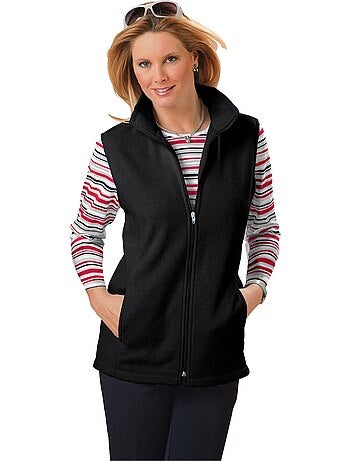 Gilet Polaire Traitement Contre Les Bouloches - Taille Standard - Moda Vilona