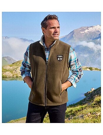Gilet Polaire Zippé Doublé Sherpa - ATLAS FOR MEN