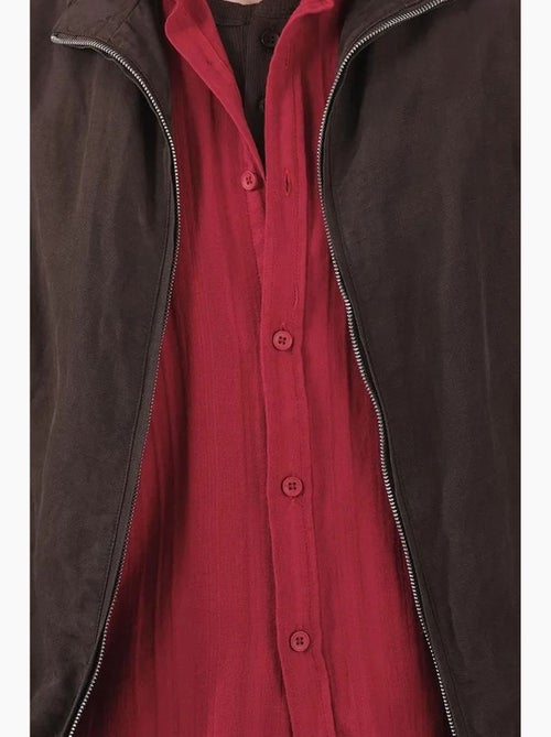 Gilet pour homme, en tencel et lin uni, avec col de veste giesto - Kiabi Gilet pour homme, en tencel et lin uni, avec col de veste giesto - Kiabi