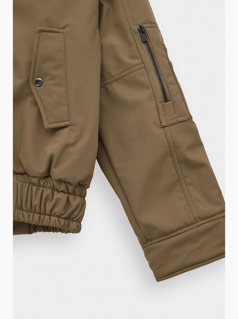 Gilet pour homme giesto Kaki - Kiabi