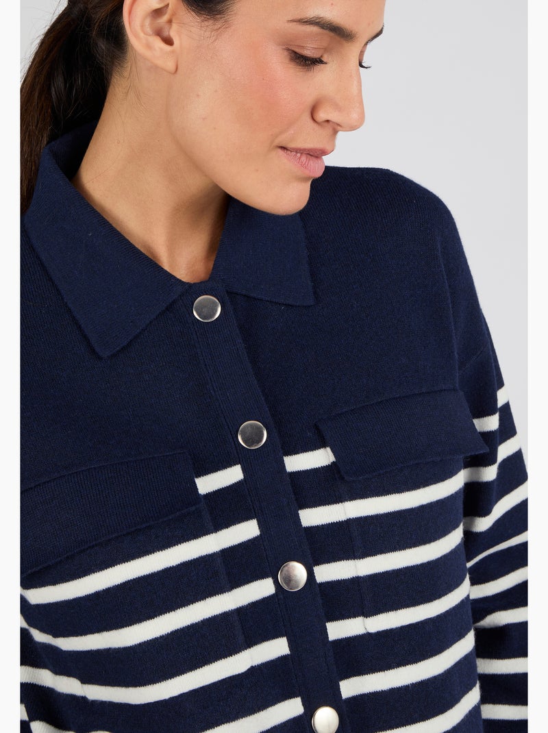 Gilet pressionné Thermolactyl - Damart Blanc - Kiabi
