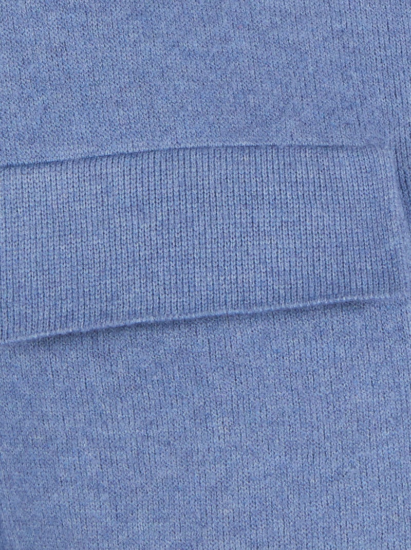Gilet pressionné Thermolactyl - Damart Bleu clair - Kiabi