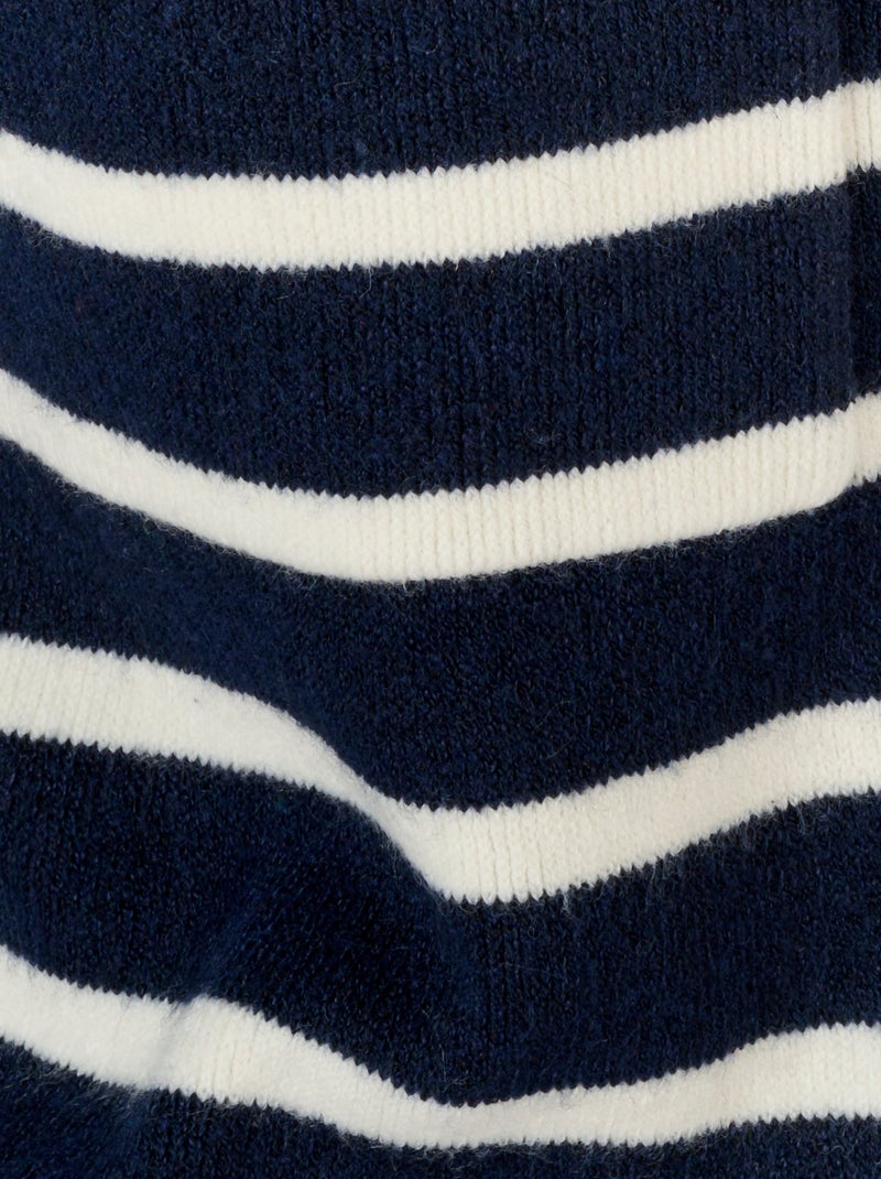 Gilet pressionné Thermolactyl - Damart Bleu marine - Kiabi