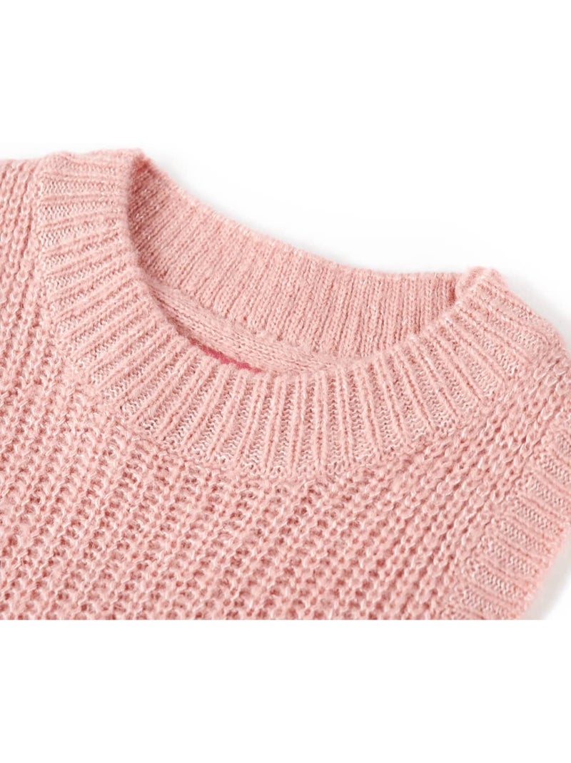 Gilet Pull Pour Enfants Acrylique - VidaXL Rose - Kiabi