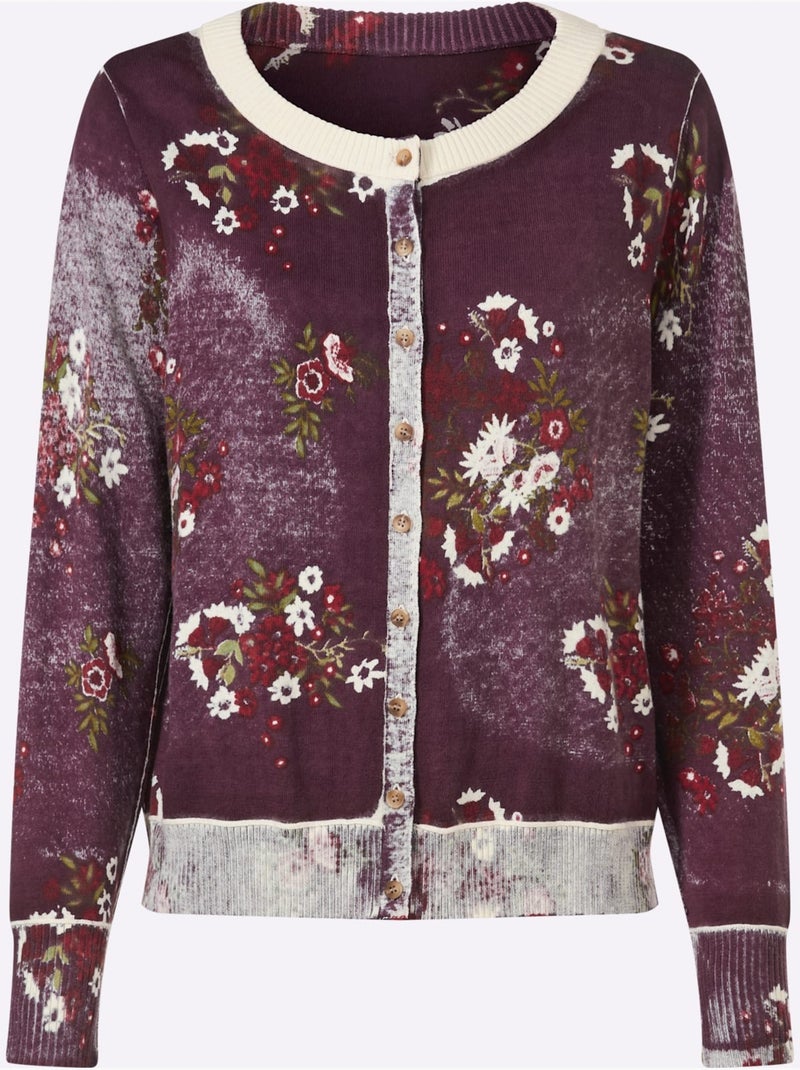 Gilet Pur Coton - Taille Standard - helline Bordeaux - Kiabi