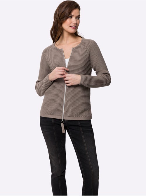 Gilet Pur Coton - Taille Standard - Helline - Kiabi