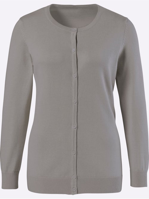 Gilet pur coton - taille standard - moda vilona - Kiabi Gilet pur coton - taille standard - moda vilona - Kiabi