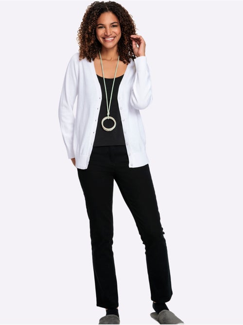 Gilet Pur Coton - Taille Standard - Witt - Kiabi Gilet Pur Coton - Taille Standard - Witt - Kiabi