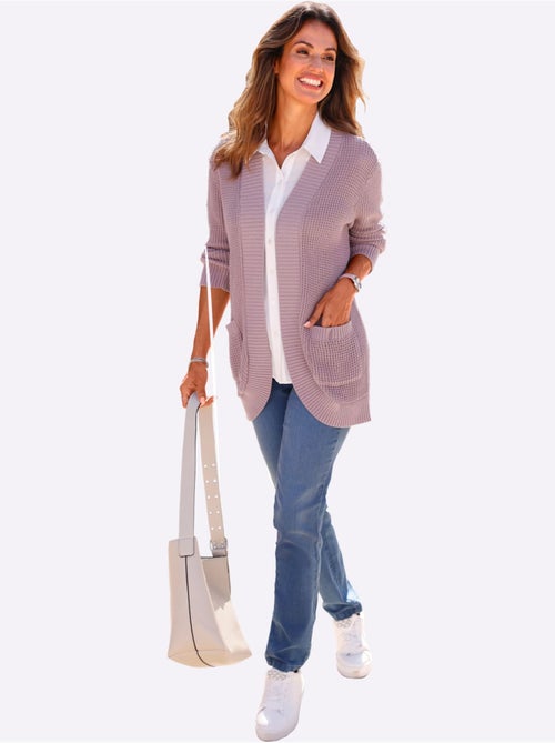 Gilet pur coton - taille standard - witt - Kiabi Gilet pur coton - taille standard - witt - Kiabi
