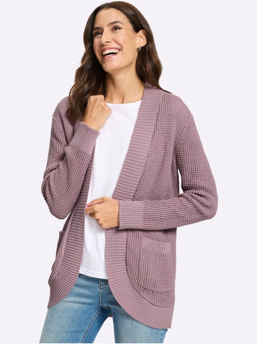Gilet pur coton - taille standard - witt - Kiabi Gilet pur coton - taille standard - witt - Kiabi
