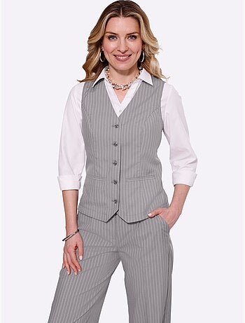 Gilet qualité tissée - taille standard - moda vilona