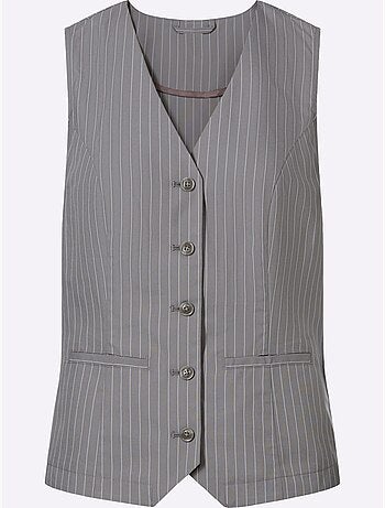 Gilet qualité tissée - taille standard - moda vilona