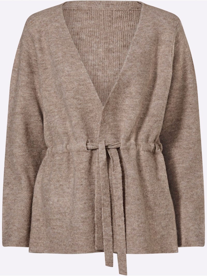 Gilet Qualité Ultra-douce - Taille Standard - Helline Ecru - Kiabi