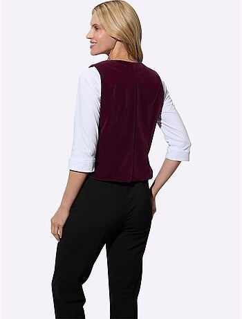Gilet Qualité Velours Douce - Taille Standard - Moda Vilona