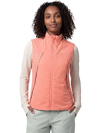 Gilet randonnée isolant ultraléger femme femme ararat-w coral