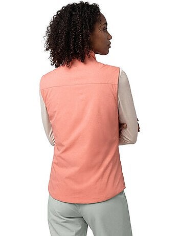 Gilet randonnée isolant ultraléger femme femme ararat-w coral