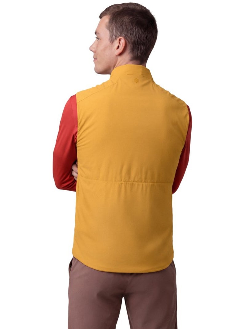 Gilet randonnée isolant ultraléger homme homme ararat mustard Jaune - Kiabi