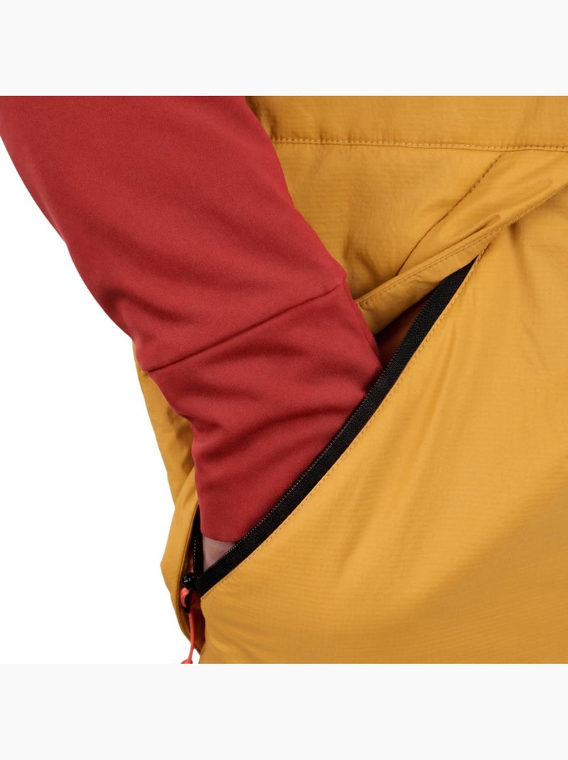 Gilet randonnée isolant ultraléger homme homme ararat mustard Jaune - Kiabi